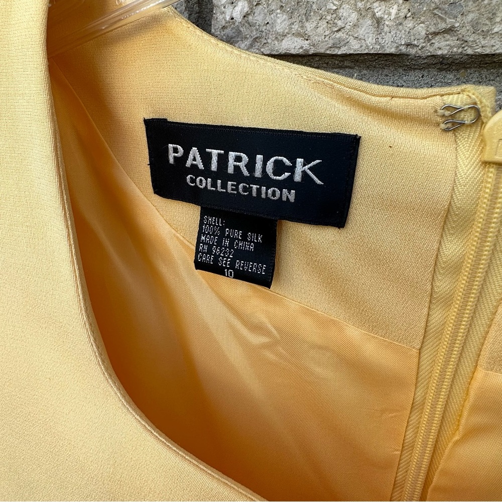 100% Silk Easter Spring Patrick Collection Dress … - image 5